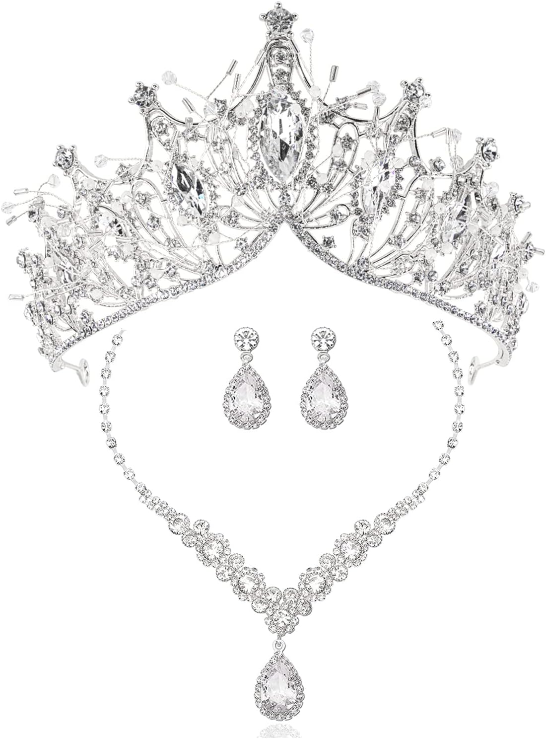 COCIDE Silver Jewelry Set for Women