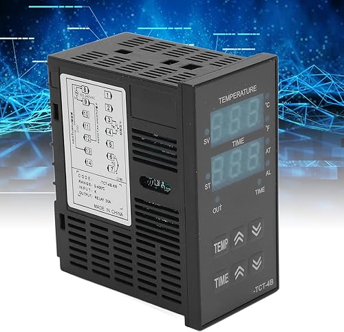 Vista 8 de Controlador de temperatura digital, controlador de temperatura PID para prensa de calor