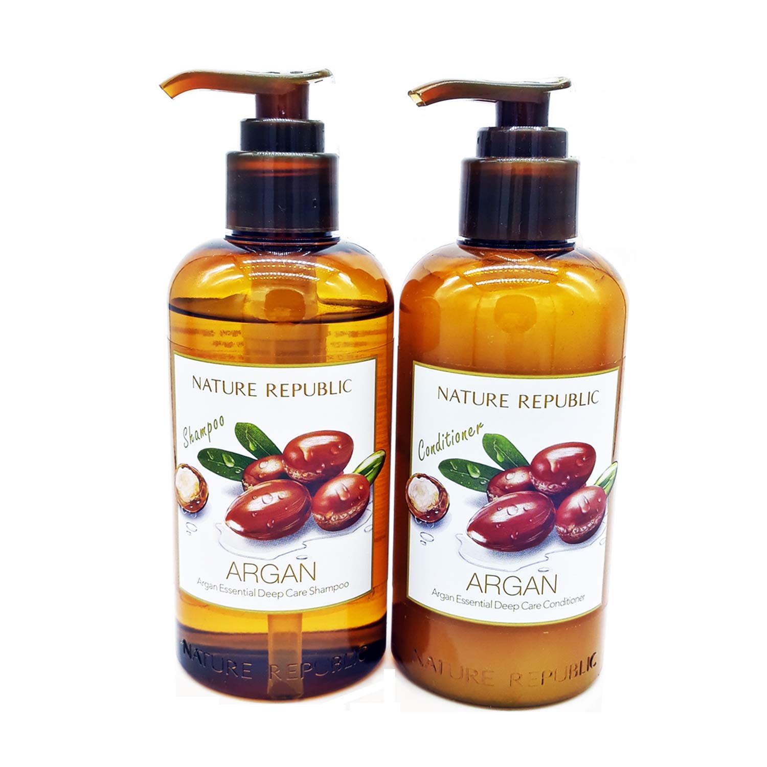 ARGAN Essential Deep Care SHAMPOO and CONDITIONER VALUE SET for Damaged Hair