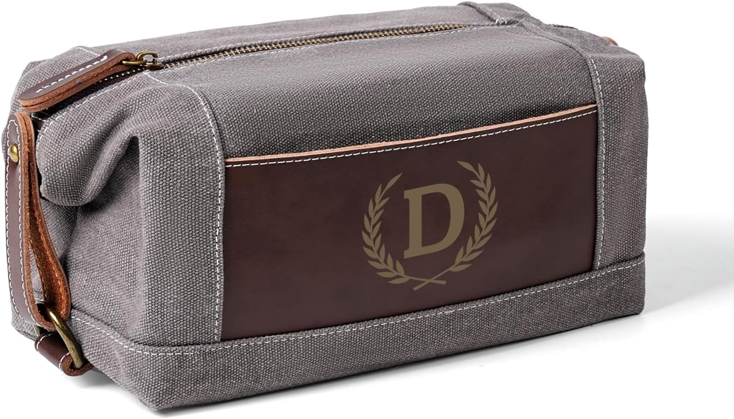 Personalized Toiletry Bag Gifts for Men Huaband Boyfriend Son