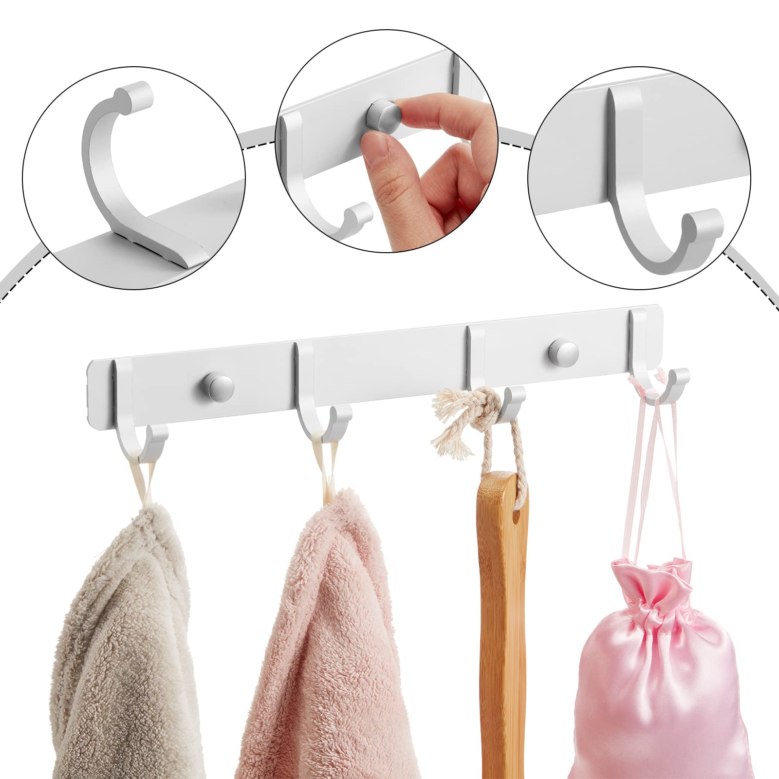 Hanging Wall File Holder Wall Mount Metal Wall File Organizer 3 Pockets - View #4