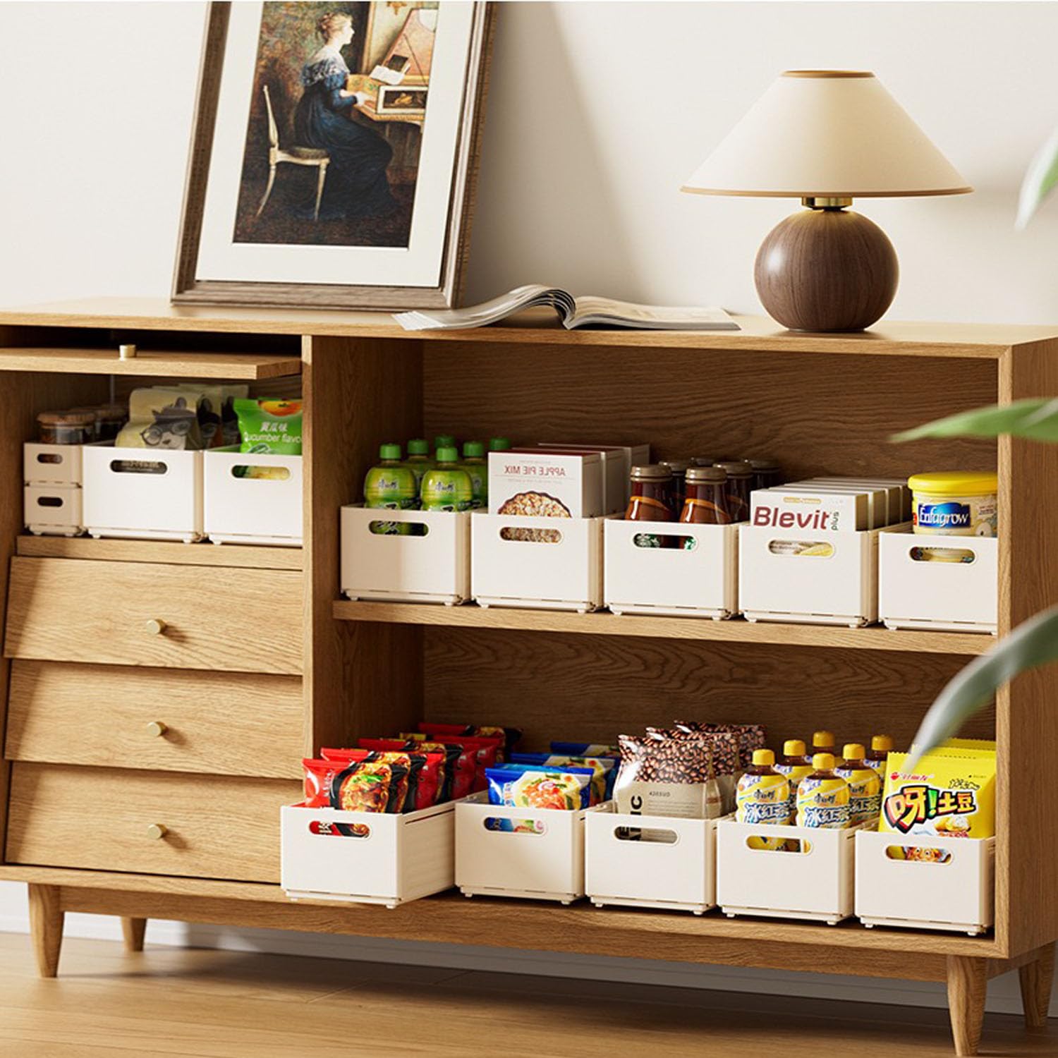 収納インテリア Amazon.co.jp: 収納ボックス 収納ケース 伸縮式 組み立て簡単 スライド