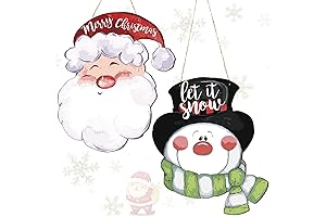 Charming Snowman Door Hanger: A Touch of Wintery Cheer