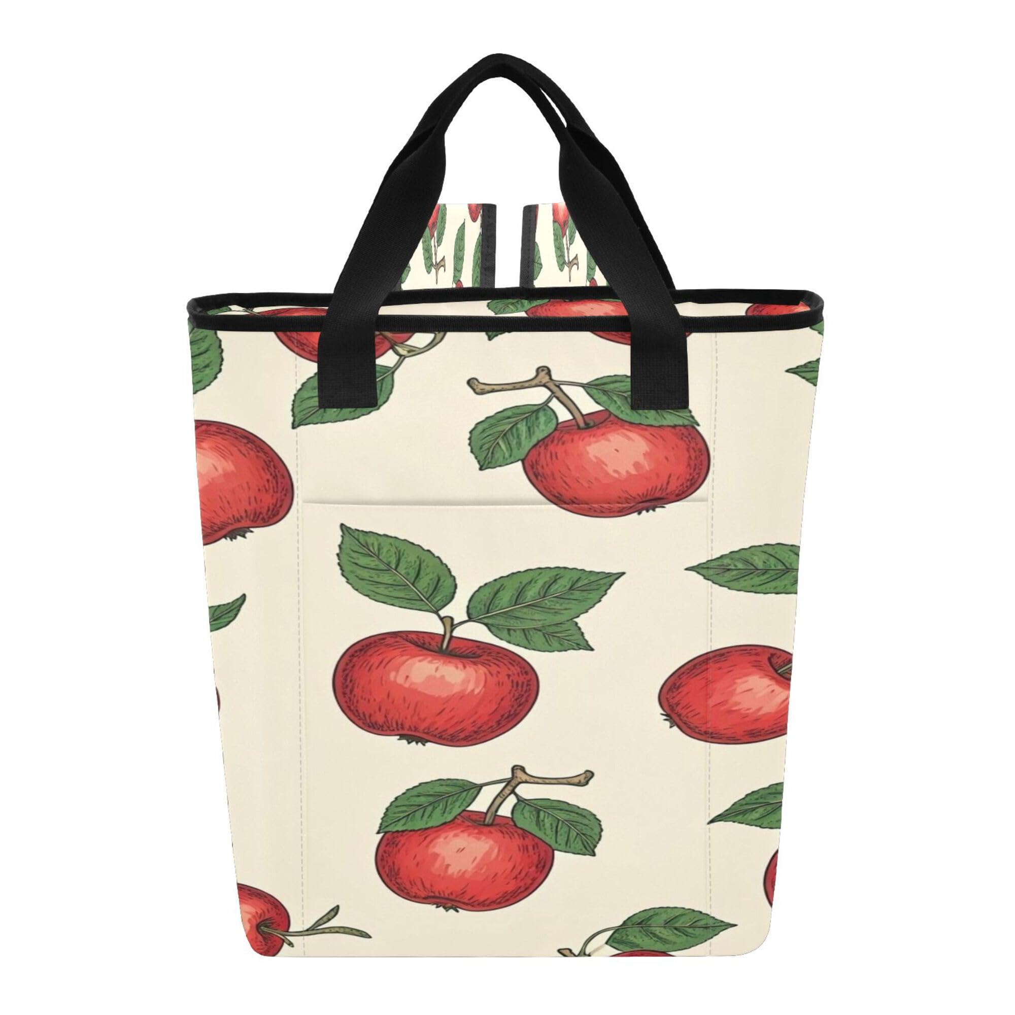 PYBUG apple Reusable Insulated Backpack 36 Cans,Large Leakproof Portable Cooler Tote Organizer for Office Picnic Hiking Beach BBQ