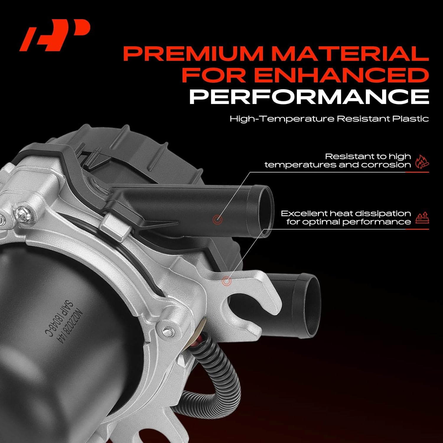 A-Premium Secondary Air Injection Smog Pump Compatible with Chevrolet Impala, Camaro, Lumina, Monte Carlo, Venture & Buick Regal, Century, Rendezvous & Pontiac Aztek, Firebird, Grand Prix & Oldsmobile