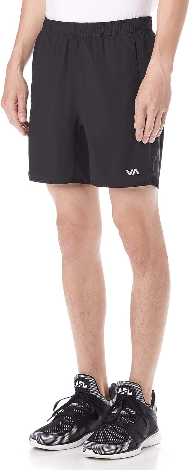 RVCA Men's Yogger Short, Black, Small