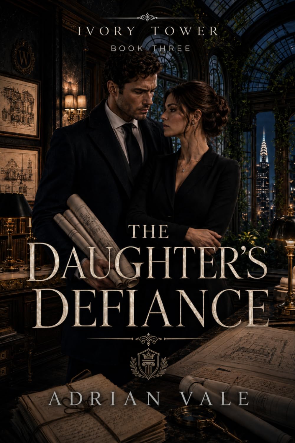 The Daughter’s Defiance: A Slow Burn Billionaire Romance of Architectural Secrets, Family Legacy, and Quiet Defiance: 3 (Ivory Tower)