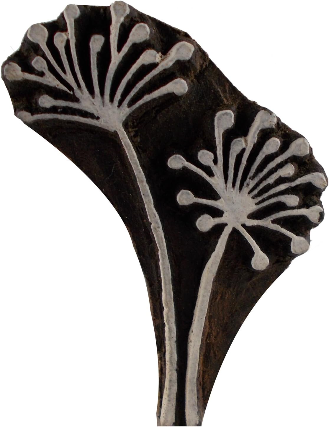 Indian Floral Design Block Textile Printing Art Clay Project Craft Henna Tattoo Scrapbook Wooden Stamps