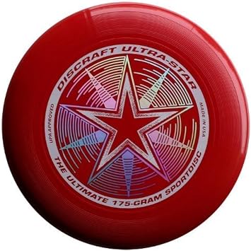 Discraft 175 gram Ultra Star Sport Disc. RED