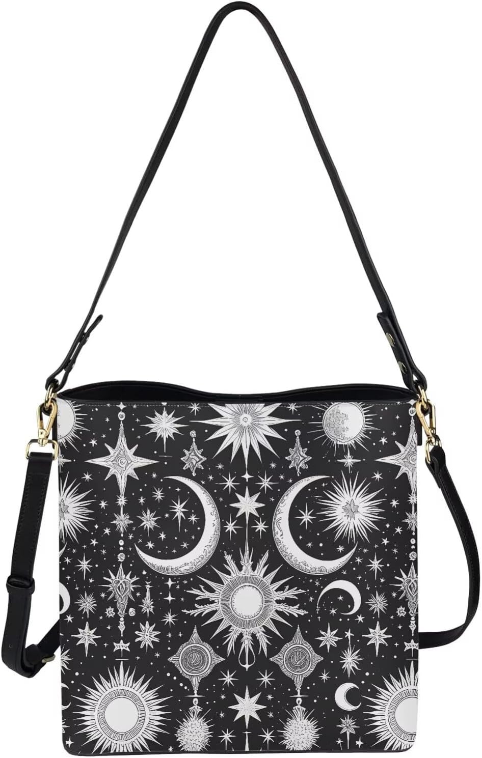 Bucket Bag for Women Top Handle Shoulder Totes, Book Lover Hobo Satchel Vegan Leather Shoulder Purses