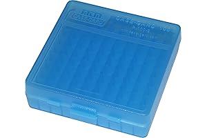 MTM Ammo Box Flip-Top 100 Round Handgun 9mm 380 ACP