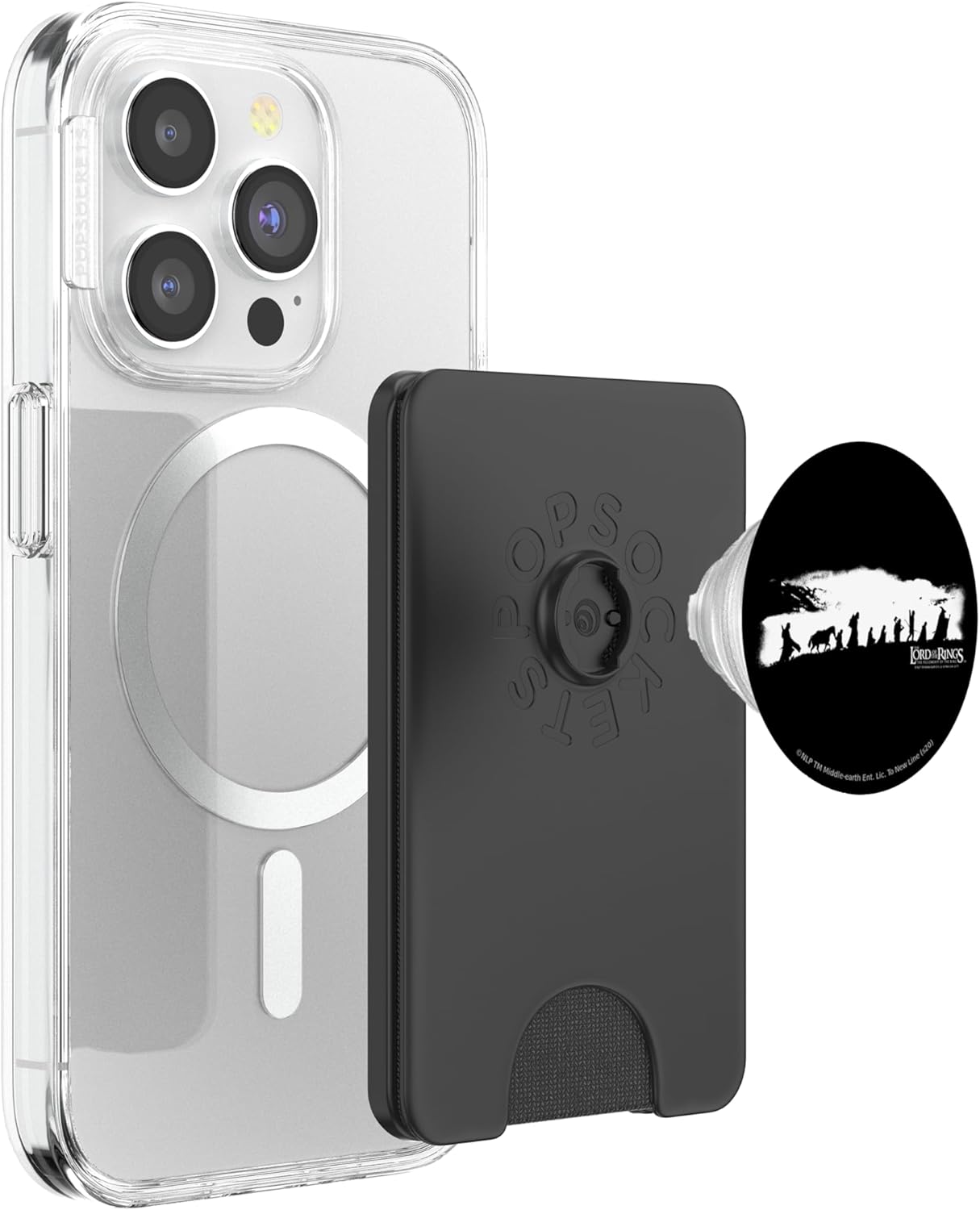The Lord of The Rings The Fellowship PopSockets PopWallet for MagSafe