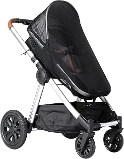 Stroller Mesh Shade Stroller Net Cover Baby Car Seat Carrier Shade-Ventilated and See Through Mesh