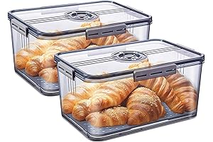Airtight Bread Storage Container with Time Recording