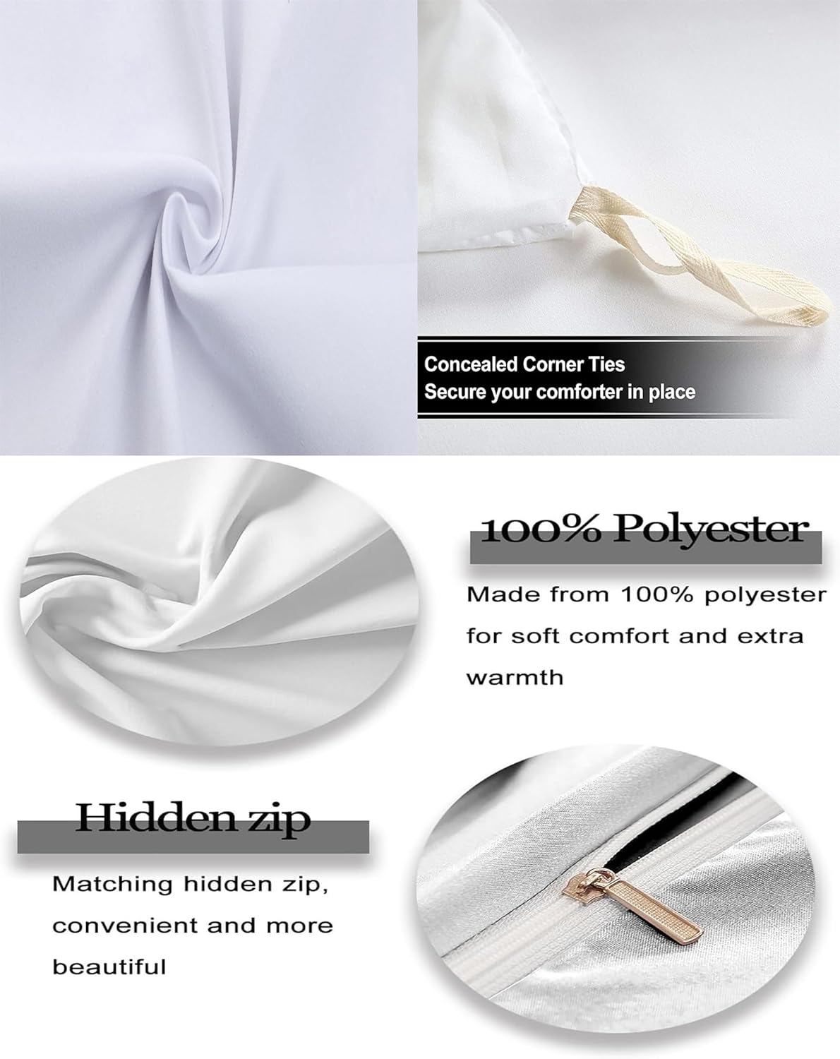 Garden Style Pink Floral Duvet Cover Queen Chic Shabby White Pink Floral Bedding Sets Botanical Comforter Cover Aesthetic Boho Bedding Collection