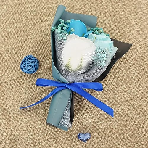 Miniatura 3 de TONIFUL - Rollo de listón de satén de color liso, para envolver regalos, invitaciones, cabello, manualidades, costura, bodas, San Valentín, 38