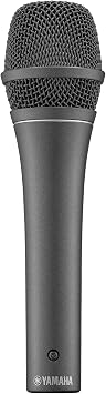 Yamaha YDM707 B Dynamic Microphone, Unidirectional Super Cardioid Vocal, Home Recording Delivery, Black