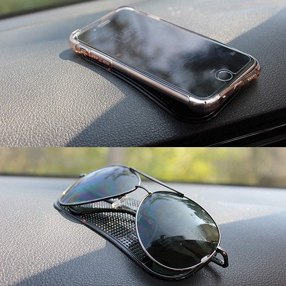 5 Szt. Podkładka Samochodowa, Deska Rozdzielcza Samochodu Mata Antypoślizgowa żaroodporna Lepka Antypoślizgowa żelowa Podkładka Lateksowa Dash Grip Pad Do Telefonu Komórkowego Okulary Przeciwsłoneczne