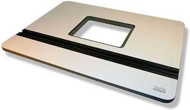 JessEm 03006 Laminated Phenolic Pre-Drilled Mast-R-Top 24" X 32" Router Table Top - White