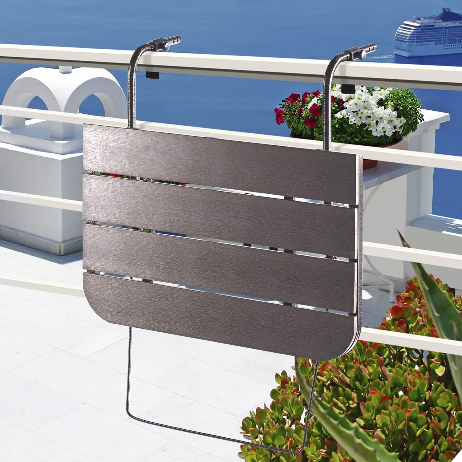 Transform Your Space: The Ultimate Balcony Railing Folding Table Review