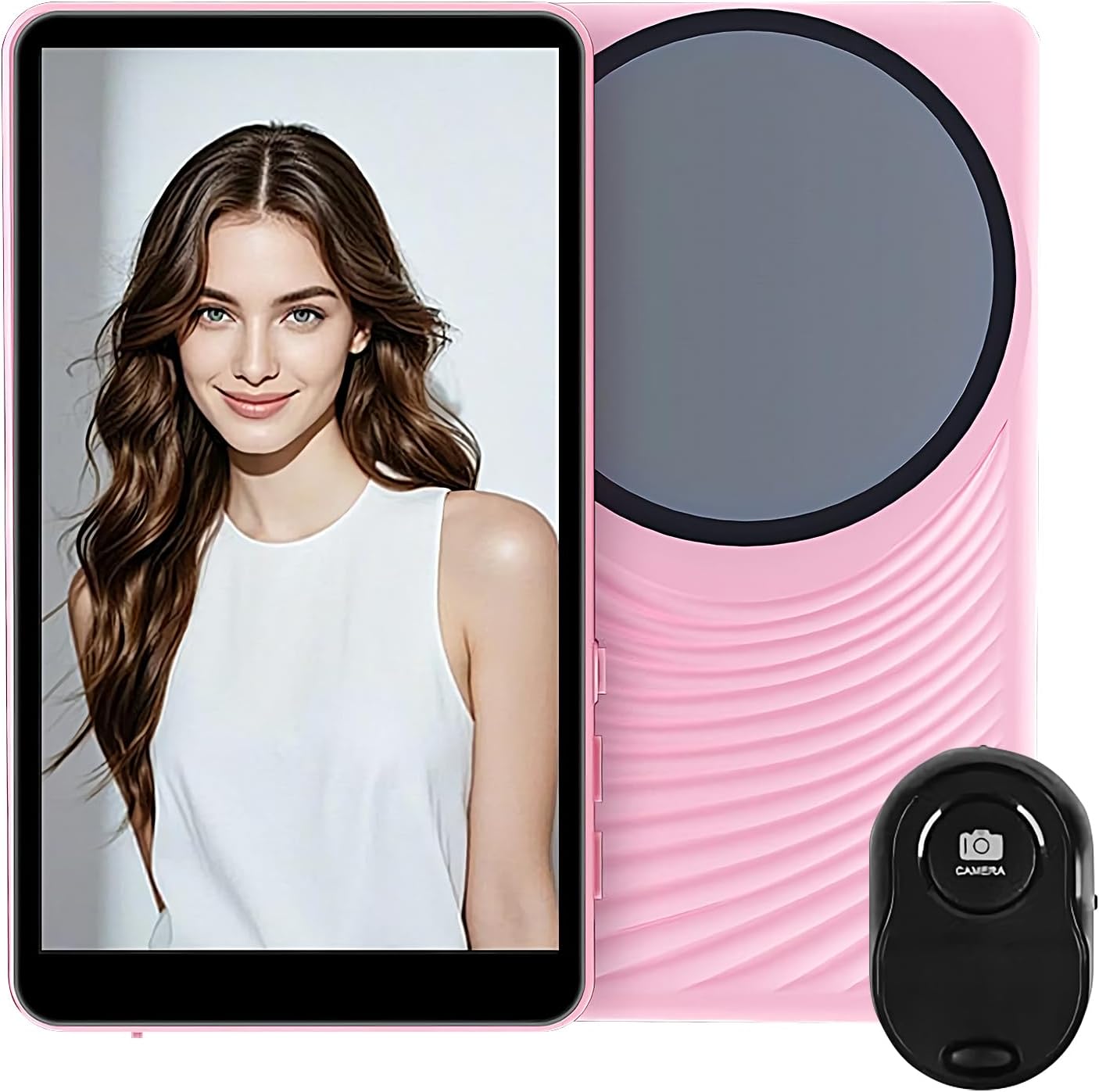 Ancsttu 自撮りモニタースクリーン - マグネット式 自撮りモニタースクリーン ライブ配信用 | 遅延なし 動画撮影 写真撮影