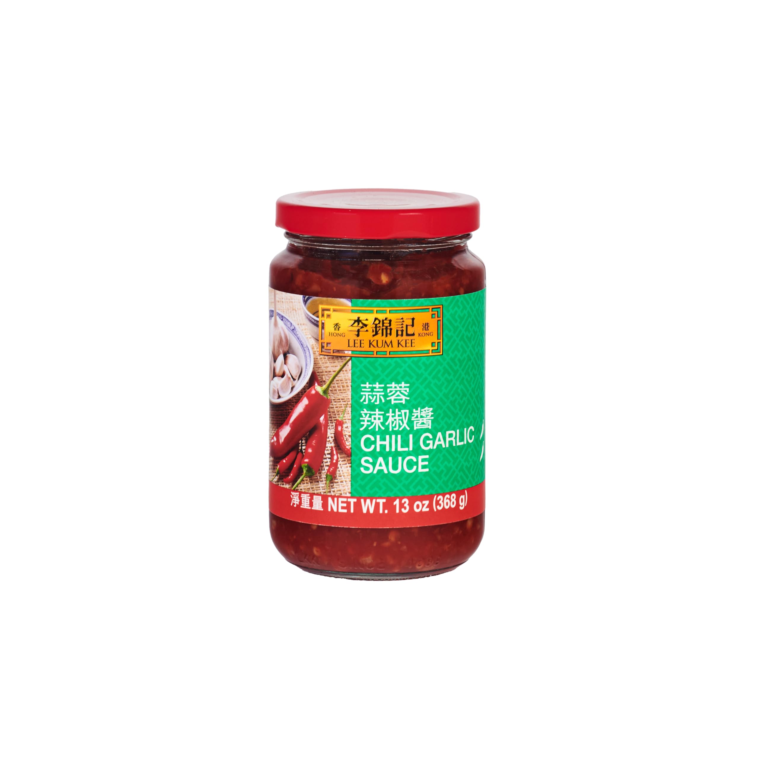 Lee Kum Kee Chili Garlic Sauce (13 oz - 1 Pack), Spicy, Garlicky & Savory Hot Sauce, Perfect for Marinades, Dipping, Stir-Frying, Seafood, Vegetables, Fried Rice, and Noodles