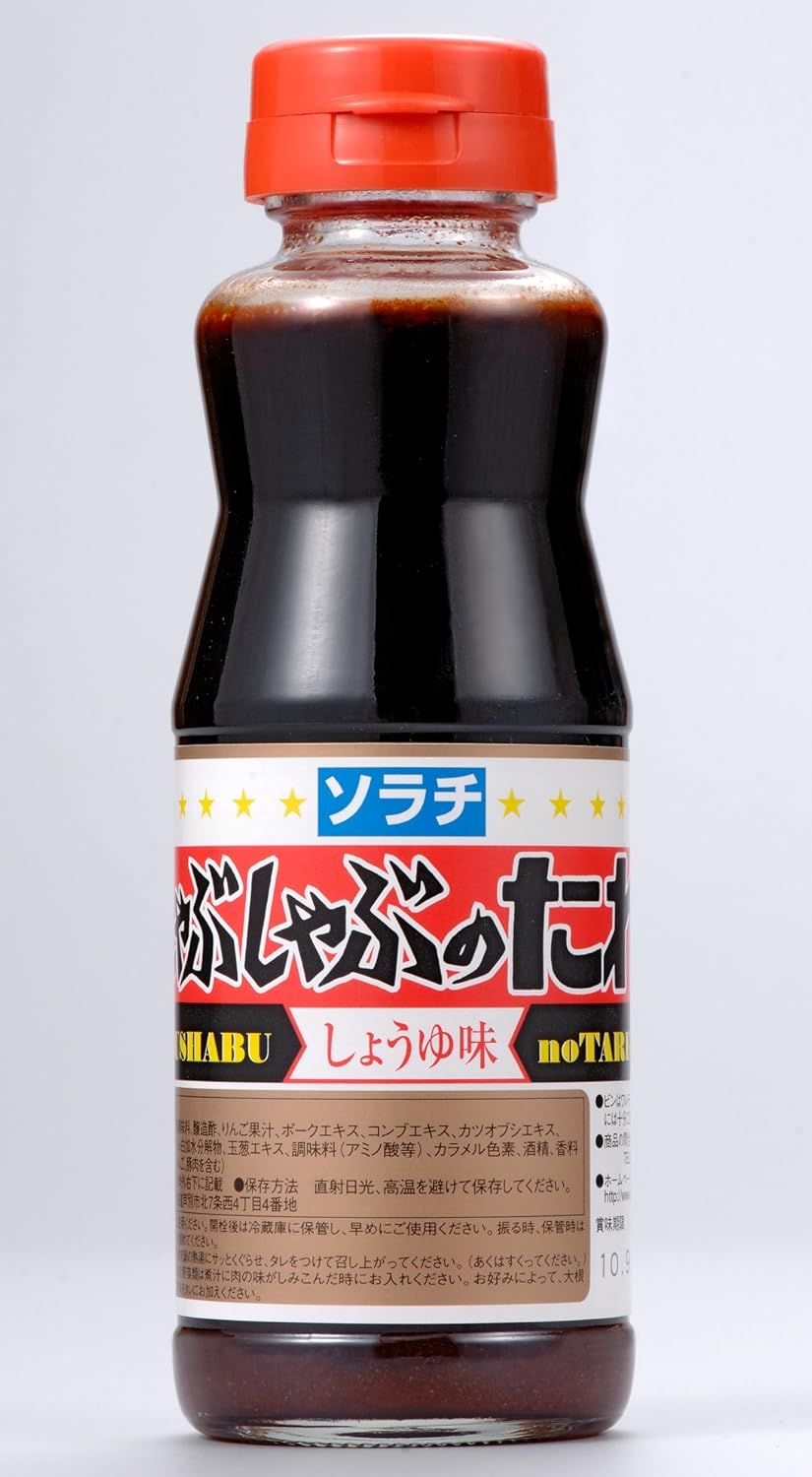 Amazon ソラチ しゃぶしゃぶのたれ しょうゆ味 ２３０ｇ 北海道のたれ屋ソラチ たれ 料理ソース 通販