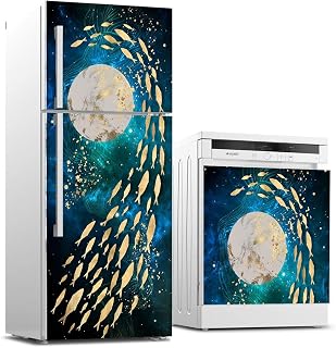 Buzdolabı ve Bulaşık Makinası Beyaz Eşya Sticker Kaplama Parıltı