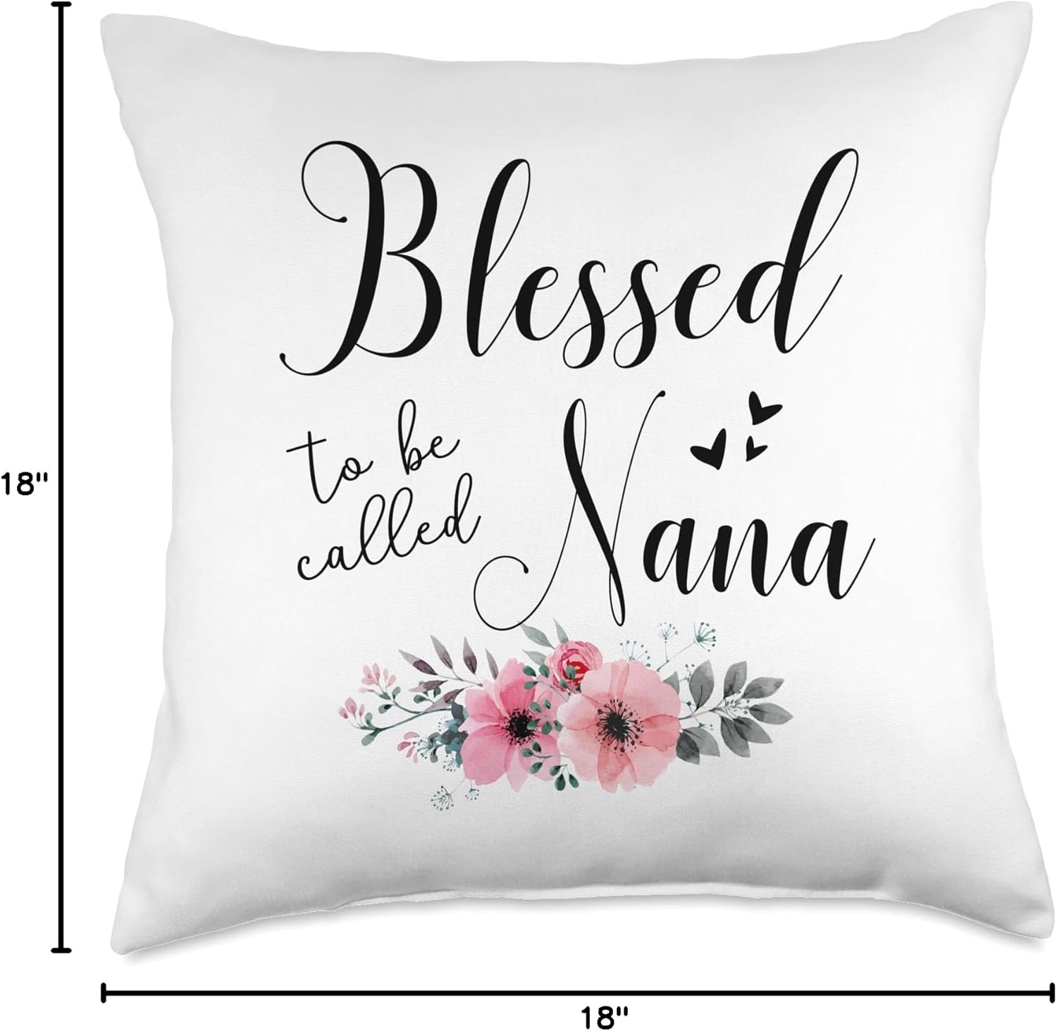 Blessed To Be Called Nana Mother's Day Gift Grandma Women Throw Pillow