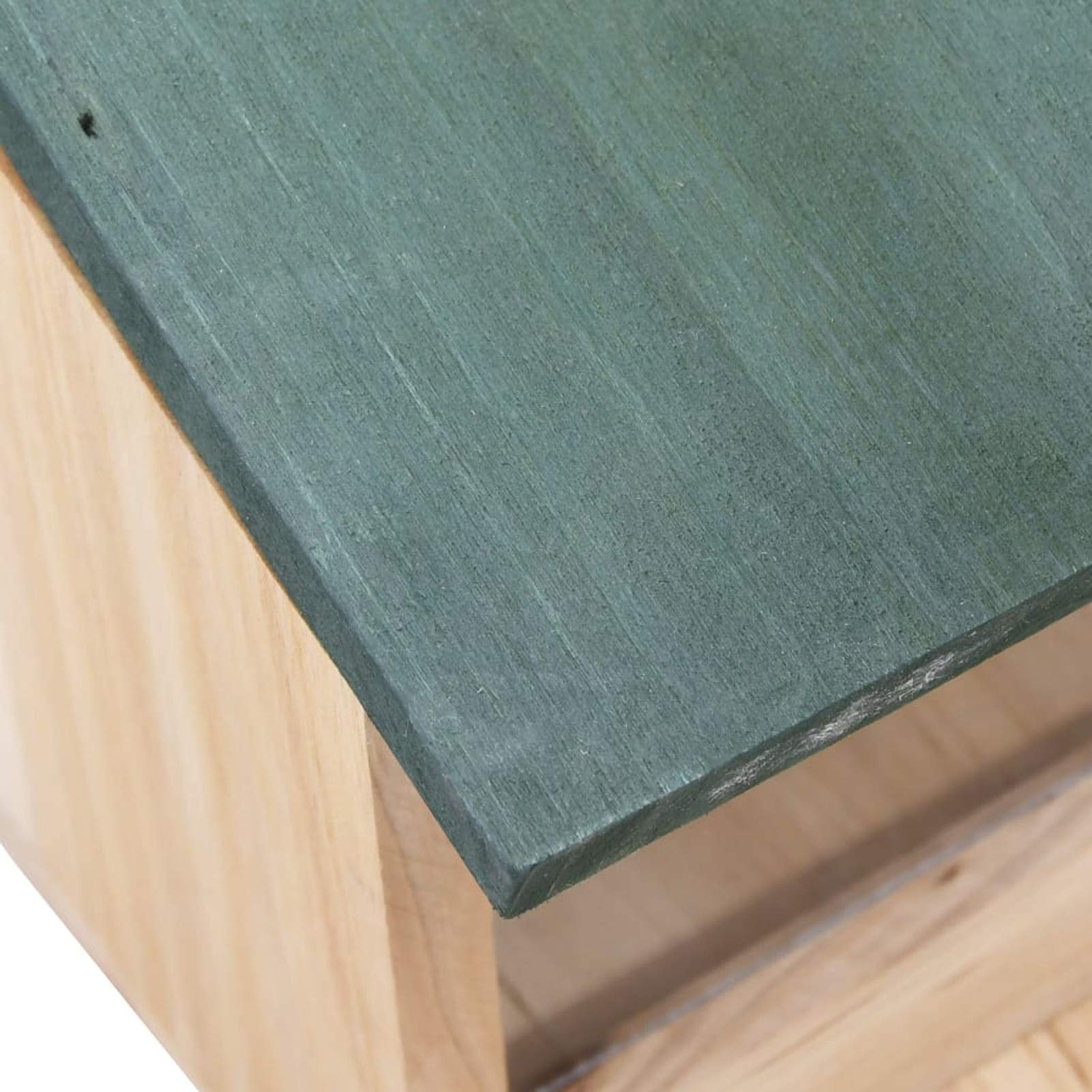 Homgoday Mobili Casette per Scoiattoli 4 pz in Legno di Abete, Decorazione da Mobili, Mobili da Interni/Esterni per Soggiorno Ufficio