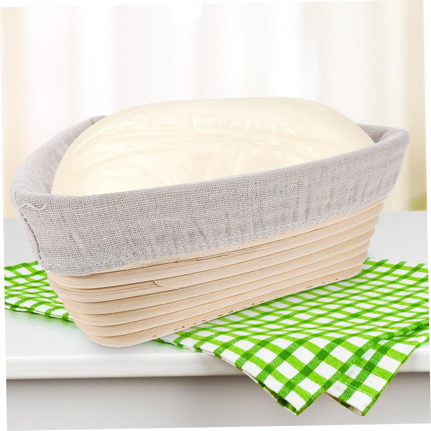 Bread Baking Tool Triangular Bread Basket Proofing Basket Non-stick for Sourdough