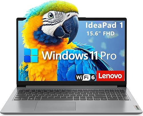 Lenovo IdeaPad 1 - Procesador Intel N4020 de hasta 28 Ghz 4 GB DDR4 128 GB SSD 14 pulgadas FHD LED HDMI Win 11 cámara web LE14-renovado