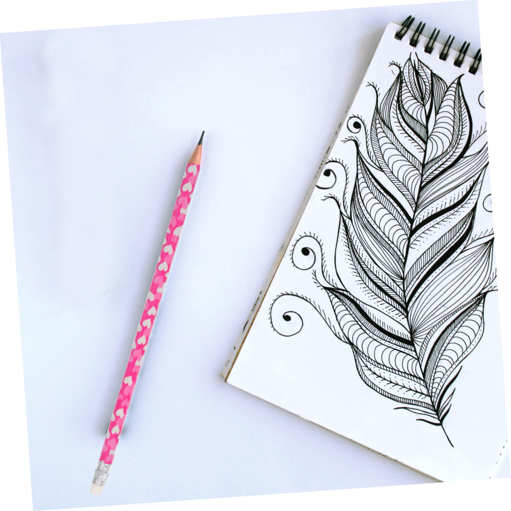 5 Sätze Liebe Bleistift Bleistifte Für Pastell Gummiert Bleistifte Mechanisch Punkt Hb Pencil Schreiblern Bleistift Stift Mit Herzmuster Hb-bleistifte Pappel 50 Stück * 5