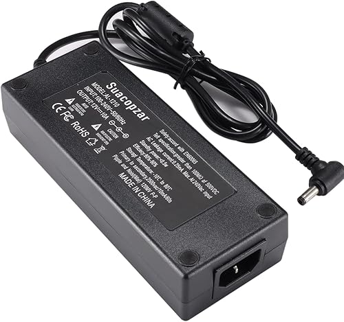 Miniatura 3 de Adaptador de corriente DC12V 10A 8A 5A 3A, transformadores de 120 vatios CA 100-240V a CC 12V, adaptador de fuente de alimentación, convertidor de