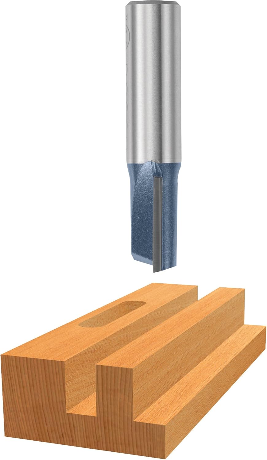 Bosch 85425M 1/2 In. x 3/4 In. Carbide Tipped 1-Flute Straight Bit