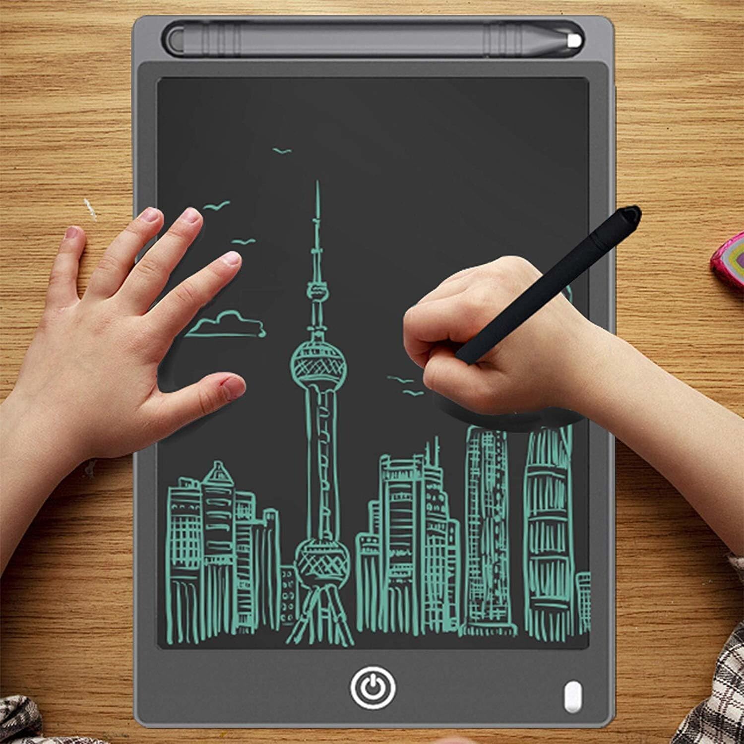 VICORP Colourful Screen LCD Writing Tablet | 8.5 Inch Digital E-Note Pad | Reusable Drawing Board | One-Tap Erase | Lock Function | Stylus Included | Portable & Lightweight-image-4