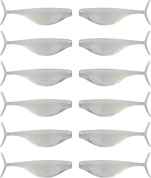 6th Sense Frequency Minnow 2.0 Soft Plastic T-Tail Minnow Crappie Fishing Forward Facing Sonar Bait Josh Jones