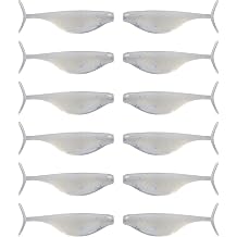 6th Sense Frequency Minnow 2.0 Soft Plastic T-Tail Minnow Crappie Fishing Forward Facing Sonar Bait Josh Jones