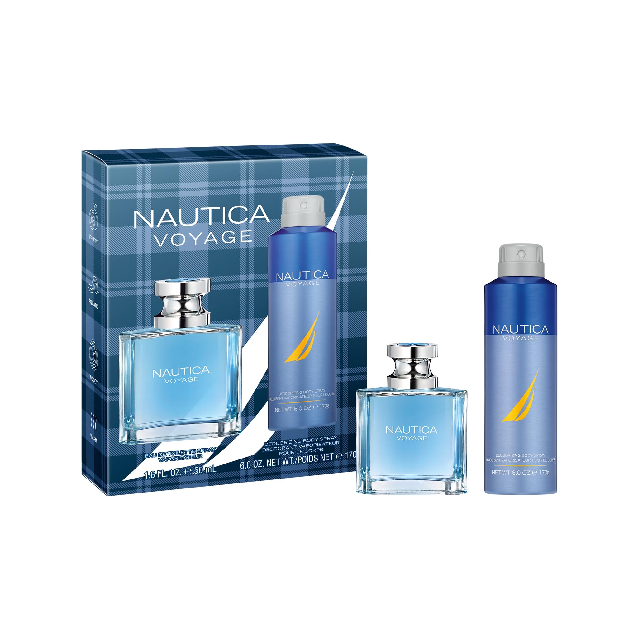 Nautica Voyage Set for Men (Eau de Toilette 50ml + Deodorizing Body Spray 170ml)-image-16