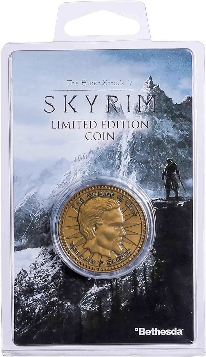 The Elder Scrolls Oblivion Skyrim Imperial Septim Coin Morrowind Daggerfall by Bethesda Softworks Electronics