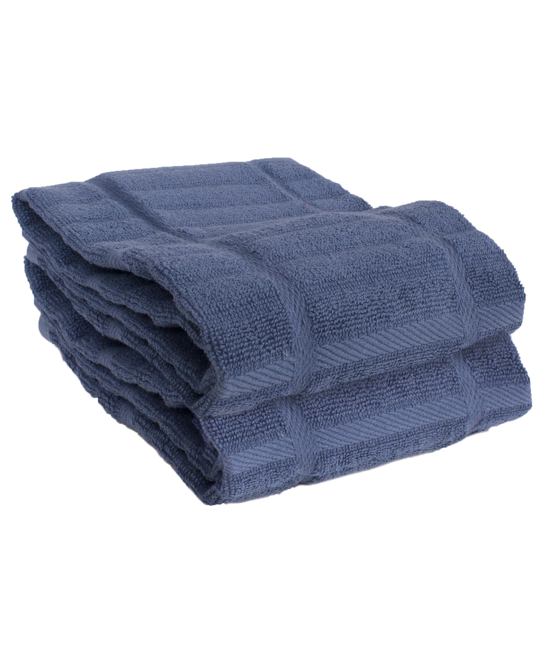 Paño de cocina All-Clad color índigo, paquete de 2 toallas lisas de calidad