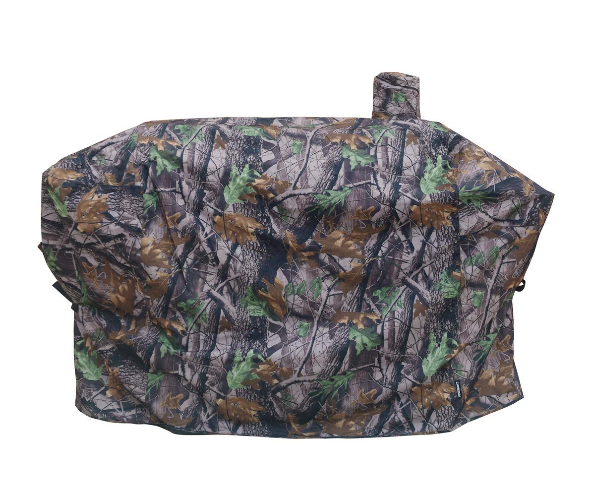 Cloakman Leaf-Pattern Series Grill Cover for Pit Boss Pro Series Triple-Function Combo Grill PB1100P