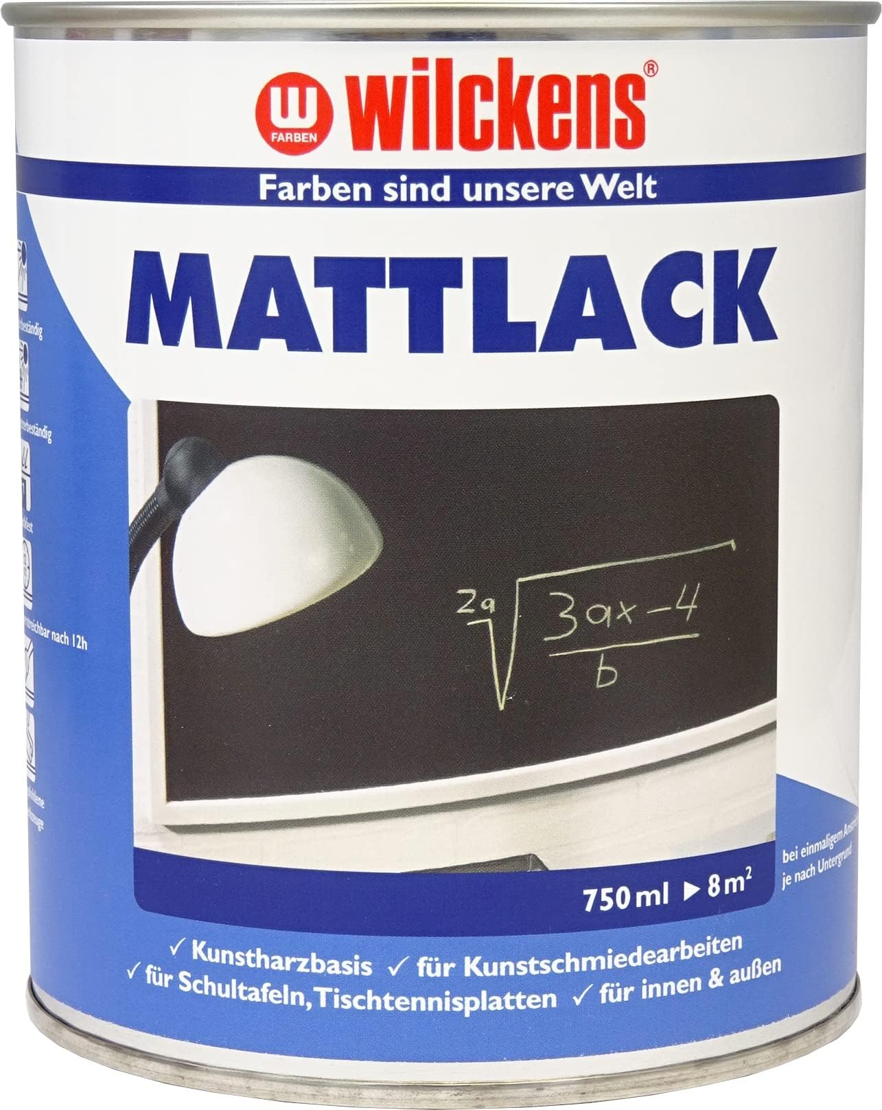 Wilckens12590500050 – Oven Varnish, Colour: Black