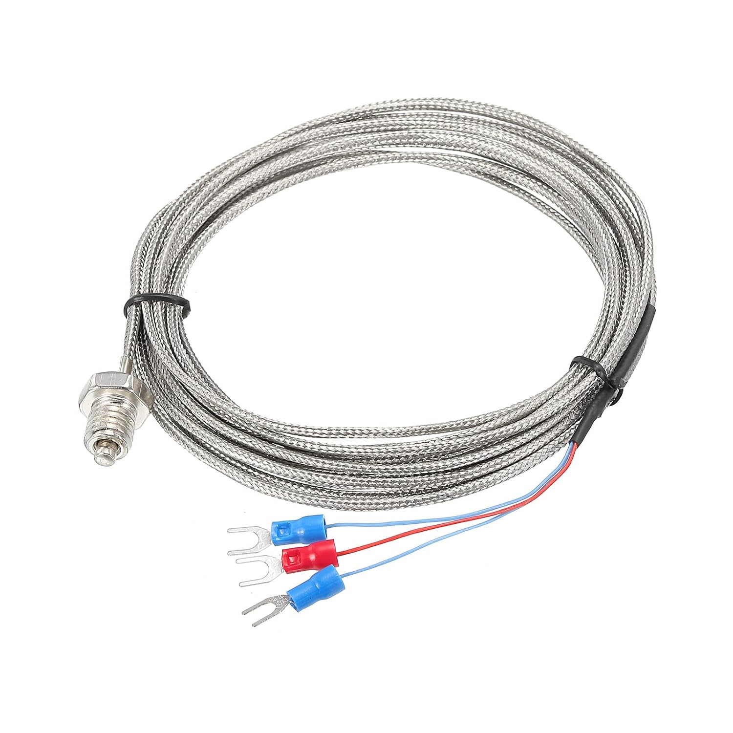 MECCANIXITY PT100 Thermocouple Temperature Sensor M8 Screw Temperature