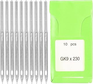 Stickmaschinennadeln, 10 Stück, Stahl-Frässtiftnadel-Set, 5 cm Länge, für GK9 Zuhause, DIY-Nähen, tolle Verwandte, Freunde, Familie (#2)