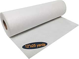 No Show Invisible Mesh Machine Embroidery Stabilizer Roll - Medium Weight (12 inch x 25 Yard)