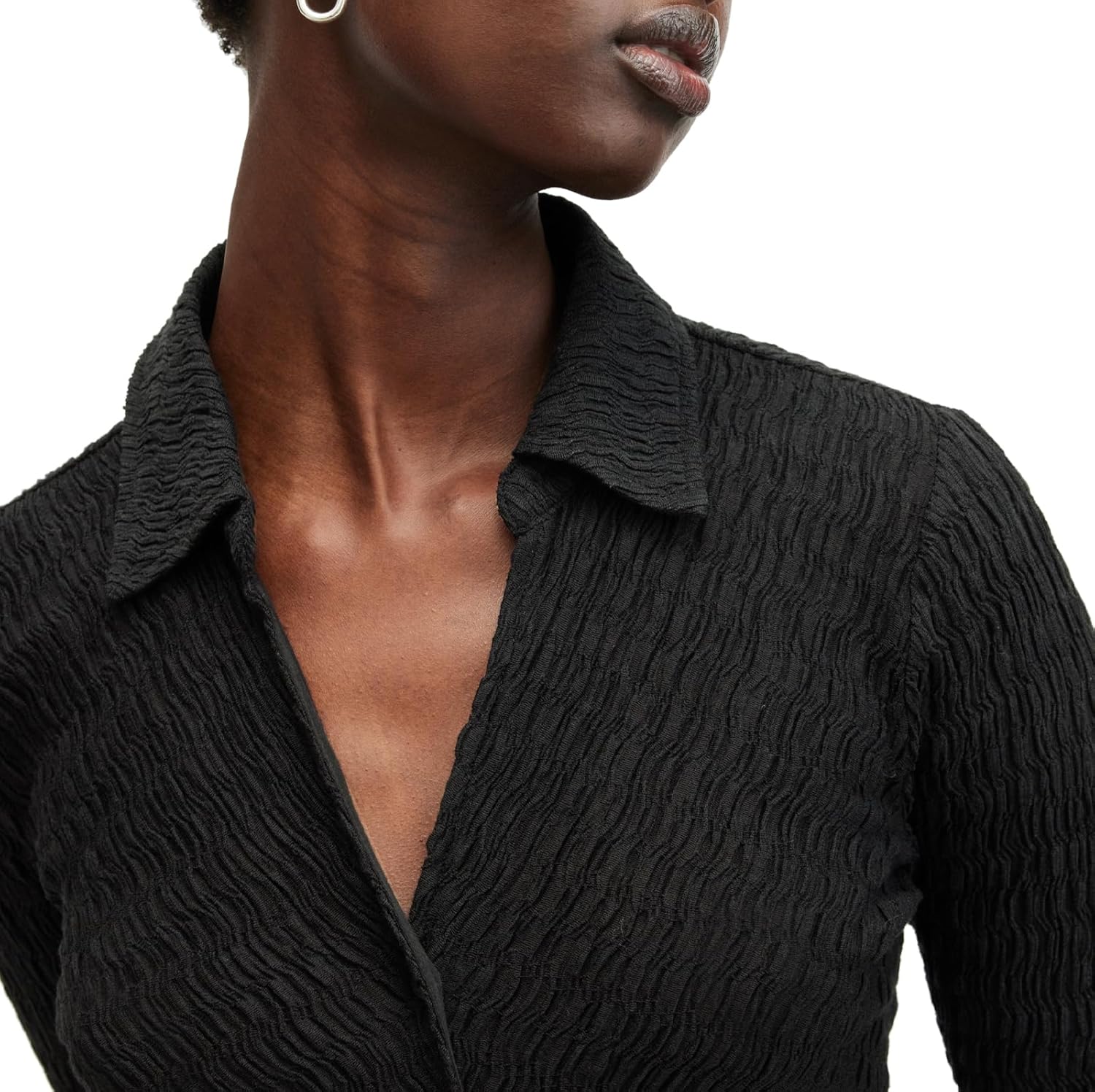 AllSaints Womens Connie Midi Dress - Image 2