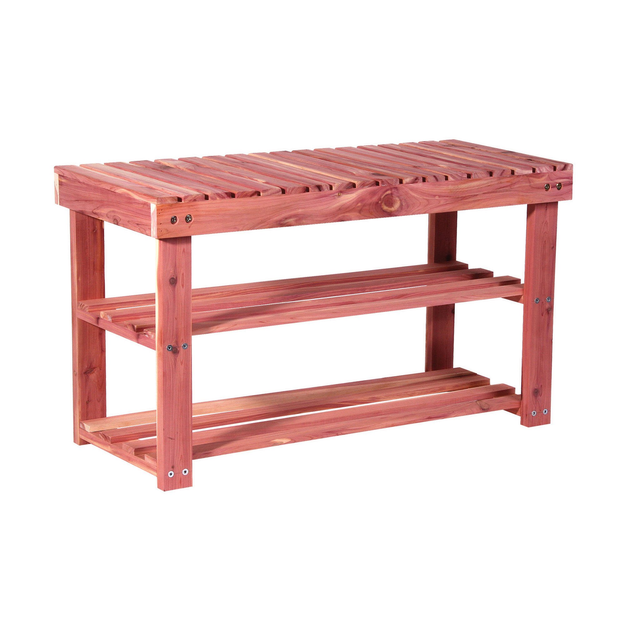 Household Essentials CedarFresh Shoe Bench