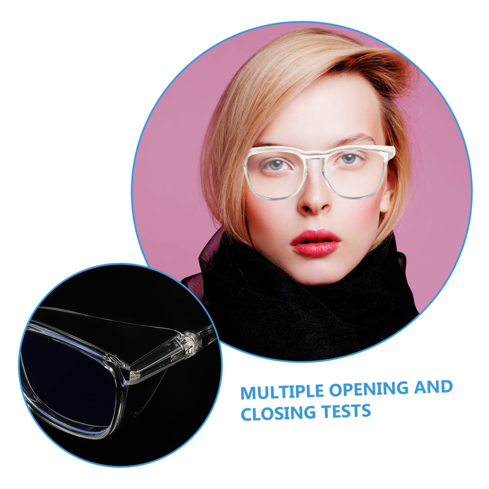 BESPORTBLE 4 Paare Anti-Fog-Brille Gläser Sicherheits-Sonnenbrille Outdoor-Brille beiliegende Motorradbrille grau Schutzbrille Fahrradversorgung winddicht Fahrradbrille Augenschutz Arbeit Stk