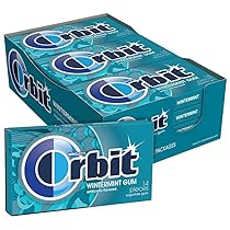 Orbit Wintermint Gum 14 Pieces Pack of 12, 12 X 33 g